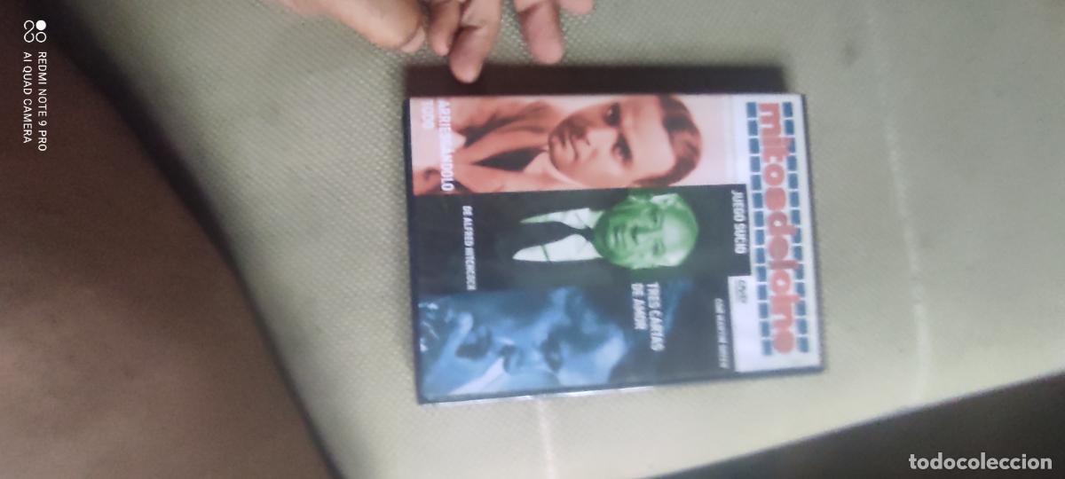 Cine: DVD. ARRIESGANDOLO TODO. JUEGO SUCIO. TRES CARTAS DE AMOR.