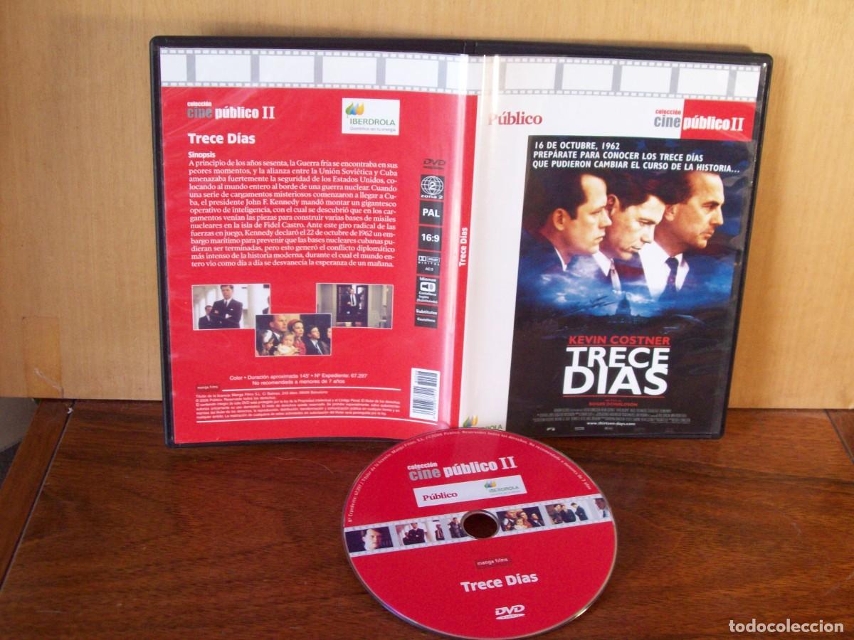 Cinema: TRECE DIAS - KEVIN COSTNER - BRUCE GREENWOOD - STEVEN CULP - DVD CAJA FINA PERIODICO PUBLICO