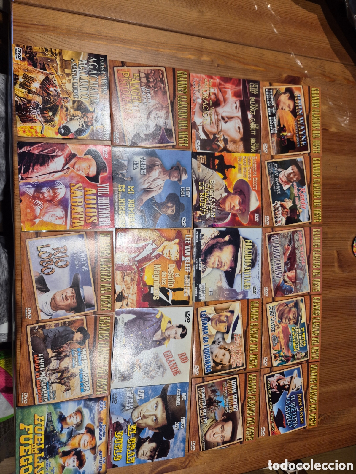 Cine: Lote Colecci&oacute;n 20 Pel&iacute;culas Western / Cine del Oeste (Formato DVD)