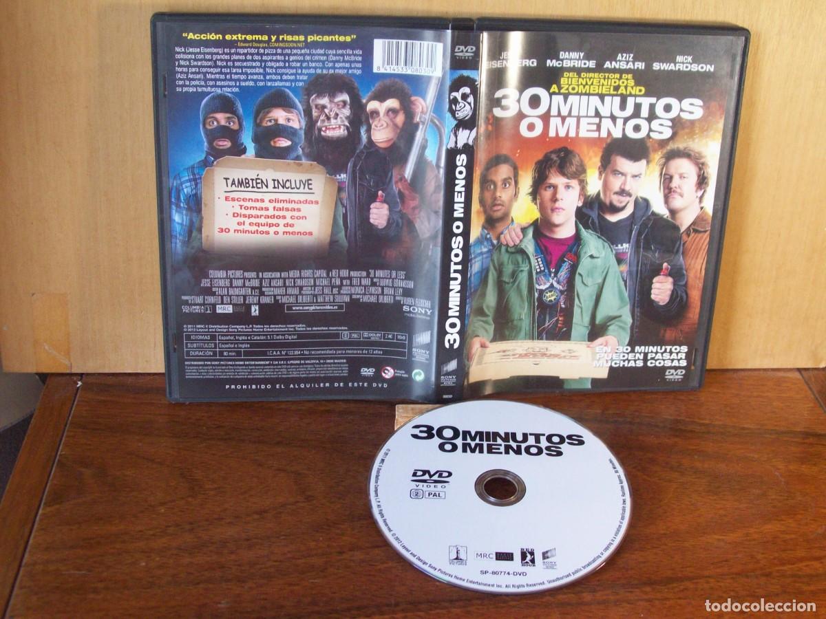 Cine: 30 MINUTOS O MENOS - JESSE EISENBERG - DANNY McBRIDE - AZIZ ANSARI - NICK SWARDSON - DVD