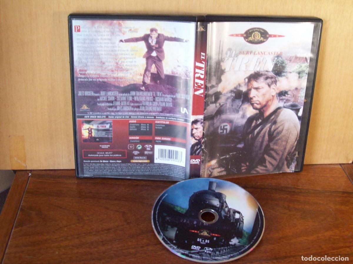 Cine: EL TREN - BURT LANCASTER - PAUL SCOFIELD - MICHEL SIMON - SUZANNE FLON - DVD