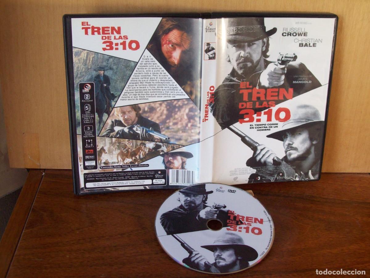 Cine: EL TREN DE LAS 3:10 - RUSSELL CROWE - CHRISTIAN BALE - PETER FONDA - BEN FUSTER - DVD