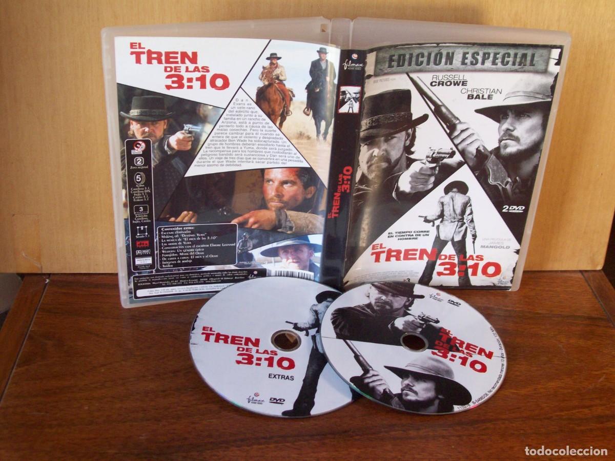 Cine: EL TREN DE LAS 3:10 - RUSSELL CROWE - CHRISTIAN BALE - DBLE DVD EDICION ESPECIAL