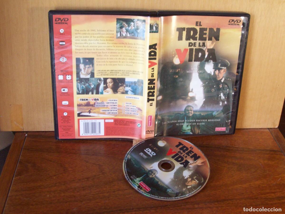 Cine: EL TREN DE LA VIDA - LIONEL ABELANSKI - RUFUS -. CLEMENT HARARI - MICHEL MULLER - DVD