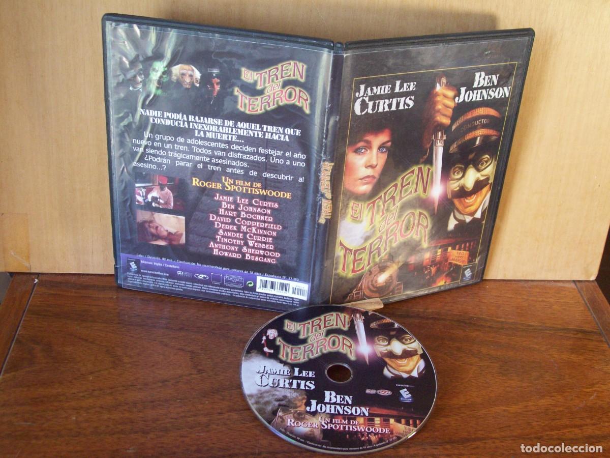Cine: EL TREN DEL TERROR - JAME LEE CURTIS - BEN JOHNSON - DVD EDICION CAJA FINA
