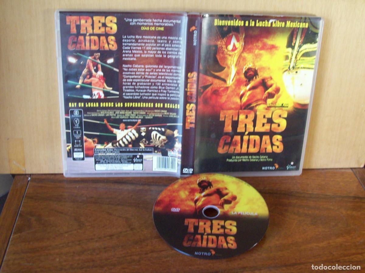 Cine: TRES CAIDAS - BIENVENIDOS A LA LUCHA LIBRE MEXICANA - DVD