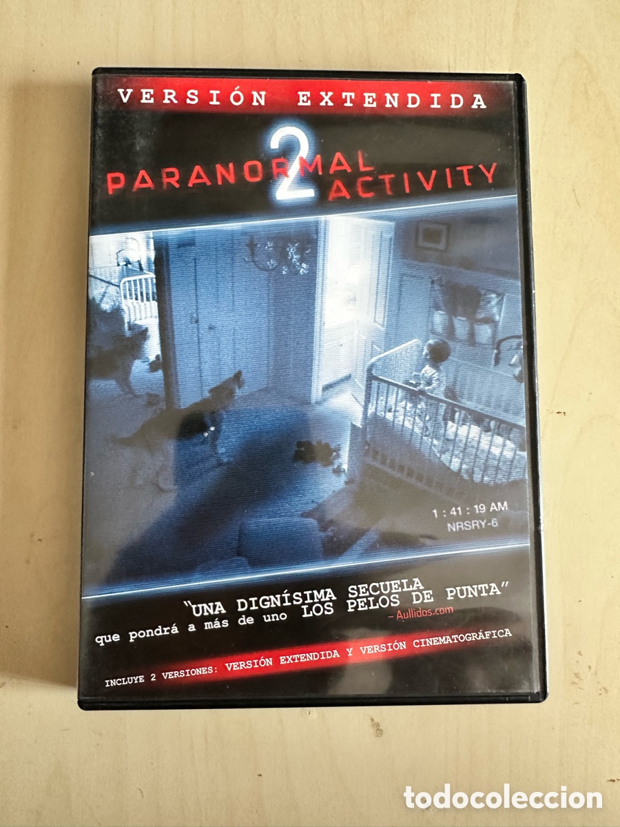 Cine: RD58 paranormal activity 2 dvd segunda mano