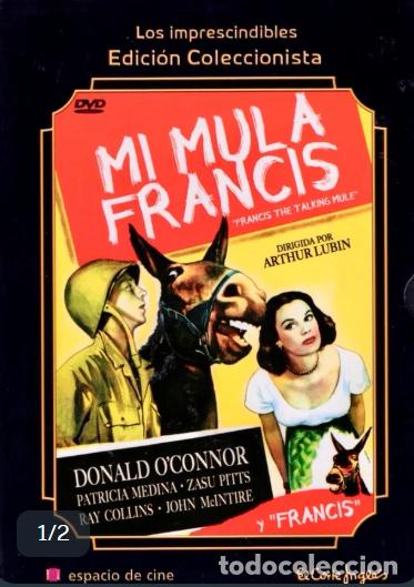 Cine: Mi Mula Francis - Ed.Coleccionista con Libreto inclu&iacute;do. DVD Como nuevo