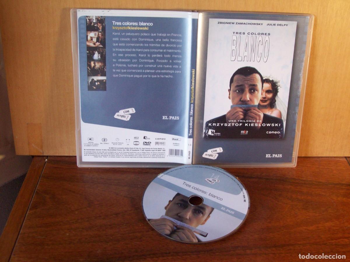 Cine: TRES COLORES : BLANCO - ZBIGNIEW ZAMACHOWSKY - JULIE DELPI - DVD CAJA FINA EDICION EL PAIS