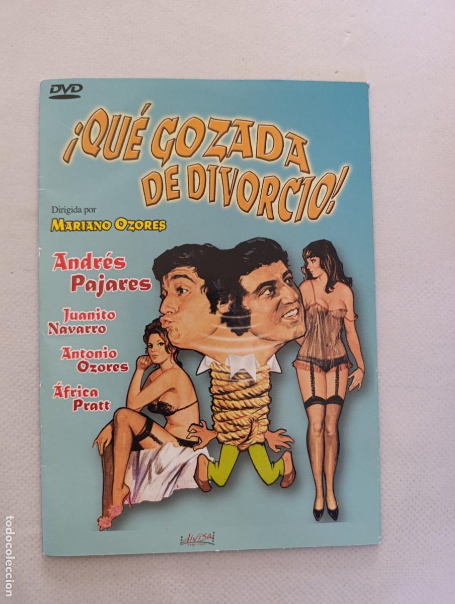 Cine: DVD &iexcl;QUE GOZADA DE DIVORCIO! - MARIANO OZORES - ANDRES PAJARES - FUNDA FINA CARTON (HW)
