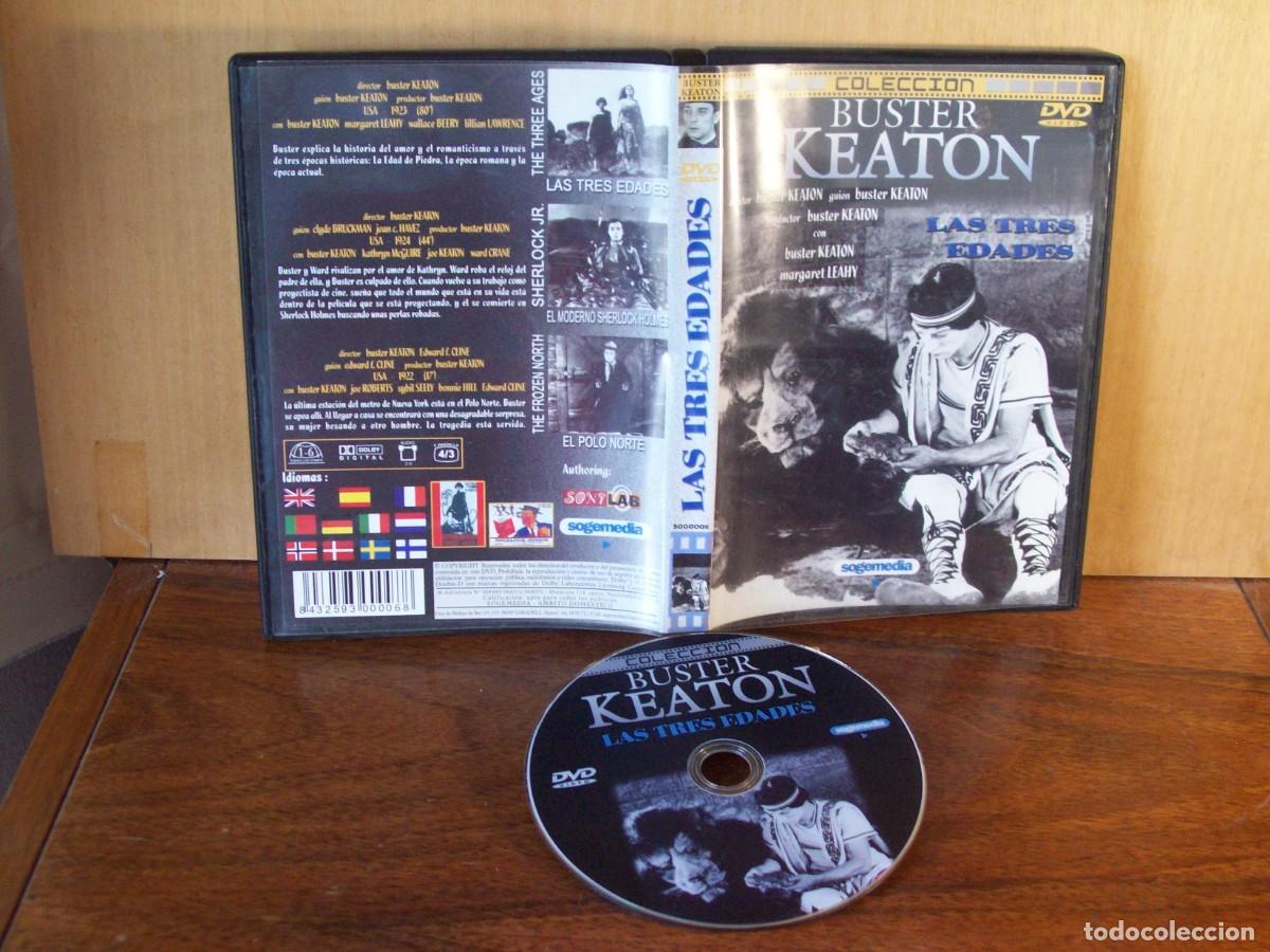 Cine: LAS TRES EDADES - BUSTER KEATON - MARGARET LEALY - DVD EN BLANCO Y NEGRO