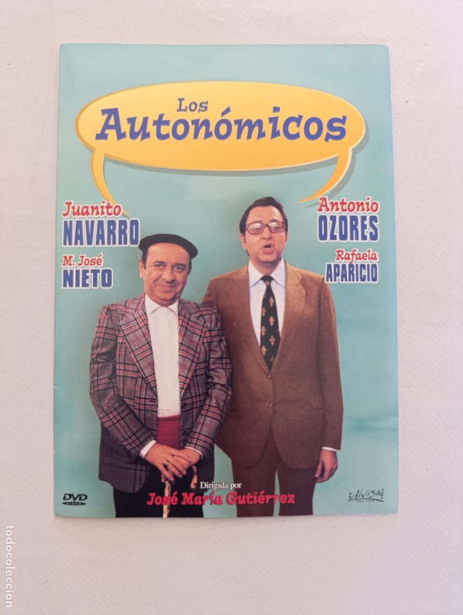 Cine: DVD LOS AUTONOMICOS - JUANITO NAVARRO, ANTONIO OZORES - FUNDA FINA DE CARTON (HW)