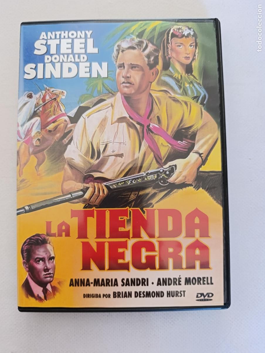 Cine: DVD LA TIENDA NEGRA - ANTHONY STEEL (HV1)