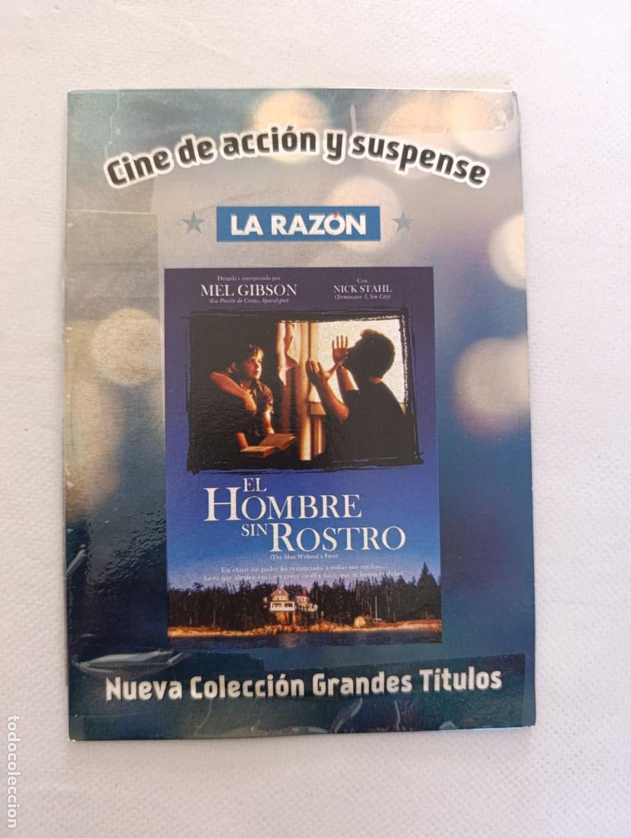 Cine: DVD EL HOMBRE SIN ROSTRO - MEL GIBSON - FUNDA FINA CARTON (HV1)