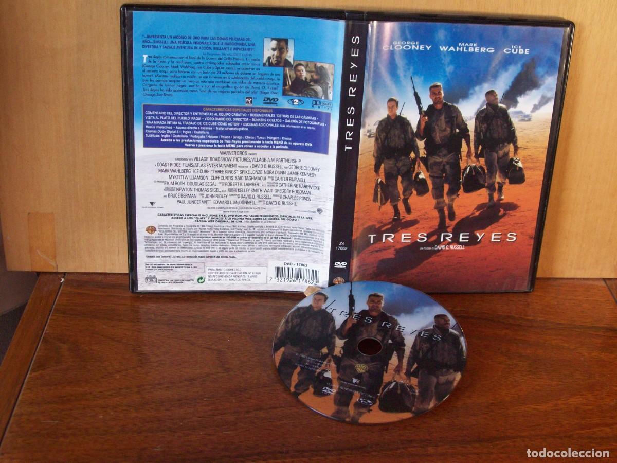 Cine: TRES REYES - GEORGE CLOONEY - MARK WAHLBERG - ICE CUBE - DVD