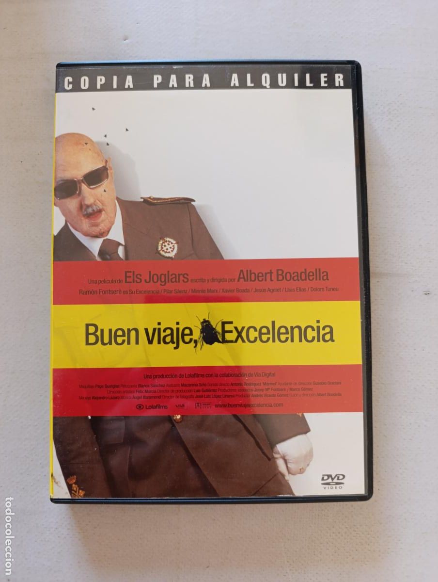 Cine: DVD BUEN VIAJE, EXCELENCIA - EDICION DE ALQUILER - LEER DESCRIPCION (5J)