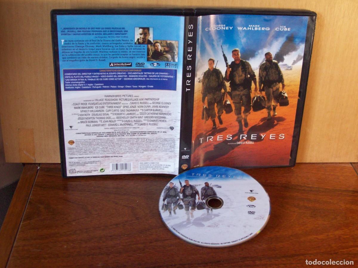 Cine: TRES REYES - GEORGE CLOONEY - MARK WAHLBERG - ICE CUBE - DVD