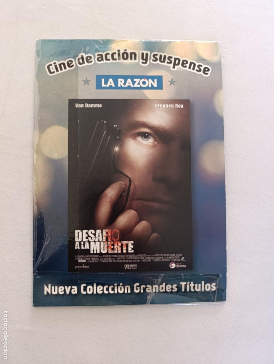 Cine: DVD DESAFIO A LA MUERTE - VAN DAMME - FUNDA FINA CARTON (5J)