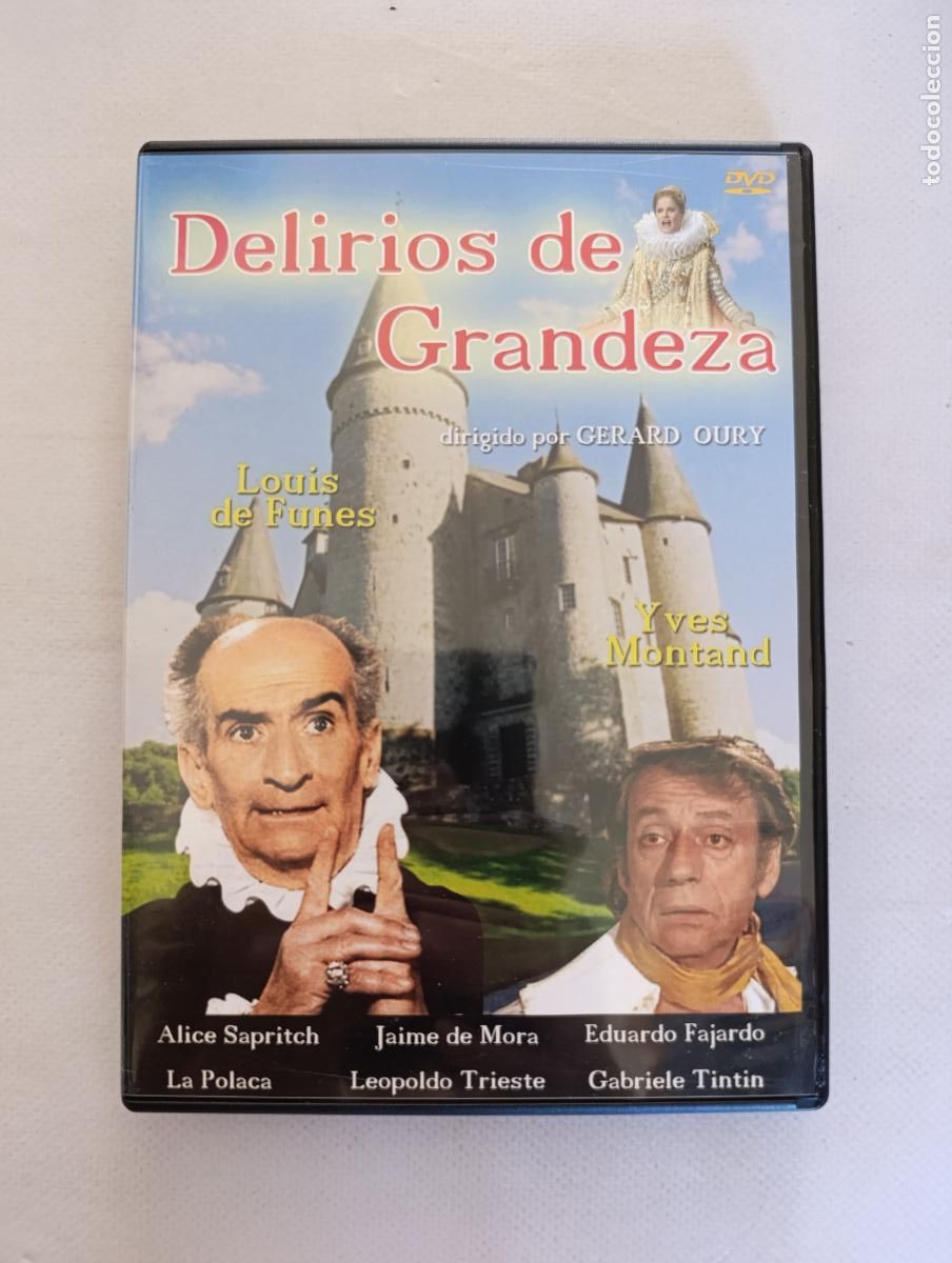Cine: DVD DELIRIOS DE GRANDEZA - LOUIS DE FUNES (5J)