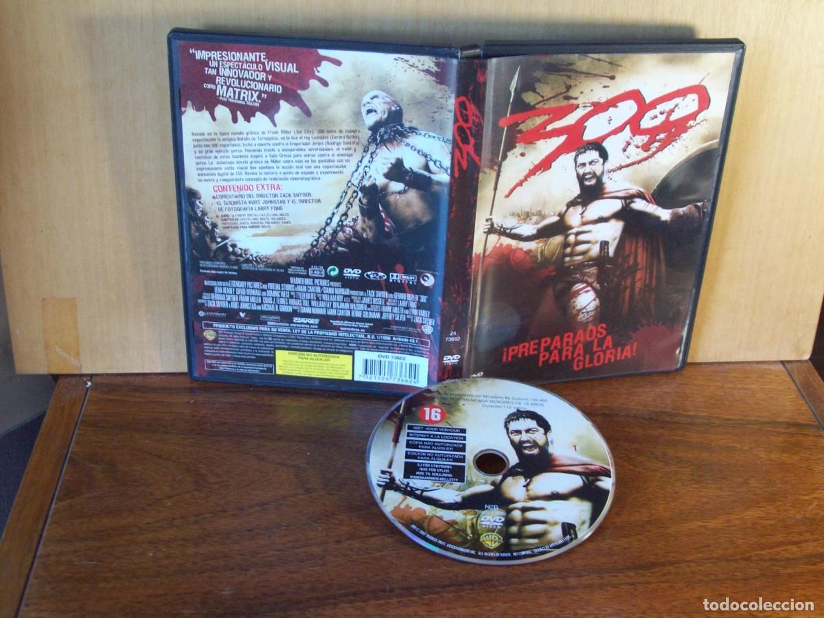 Cine: 300 (PREPARADOS PARA LA GLORIA) - GERARD BUTLER - LENA HEADEY - DAVID WENHAM - DVD