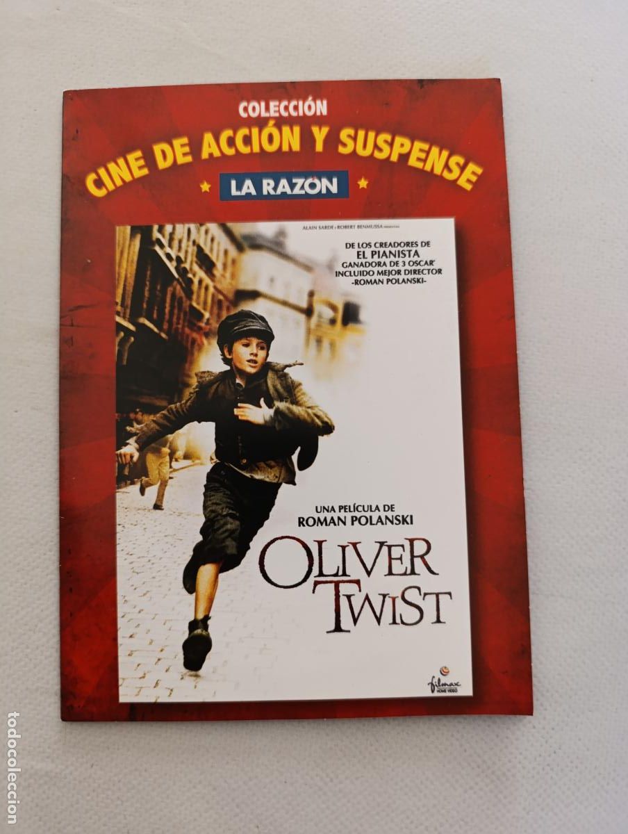 Cine: DVD OLIVER TWIST - ROMAN POLANSKI - FUNDA FINA CARTON (5K)