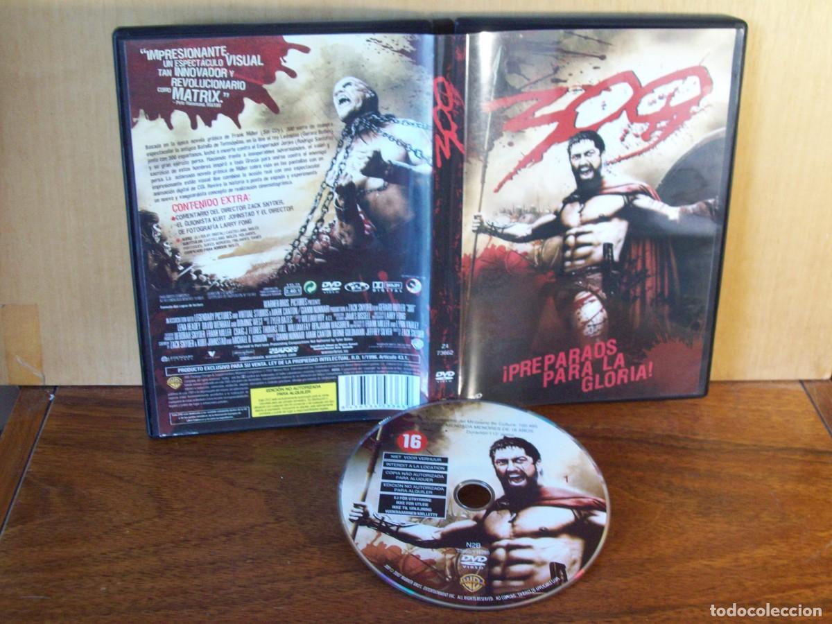 Cine: 300(PREPARADOS PARA LA GLORIA) - GERARD BUTLER - LENA HEADEY - DAVID WENHAM - DVD