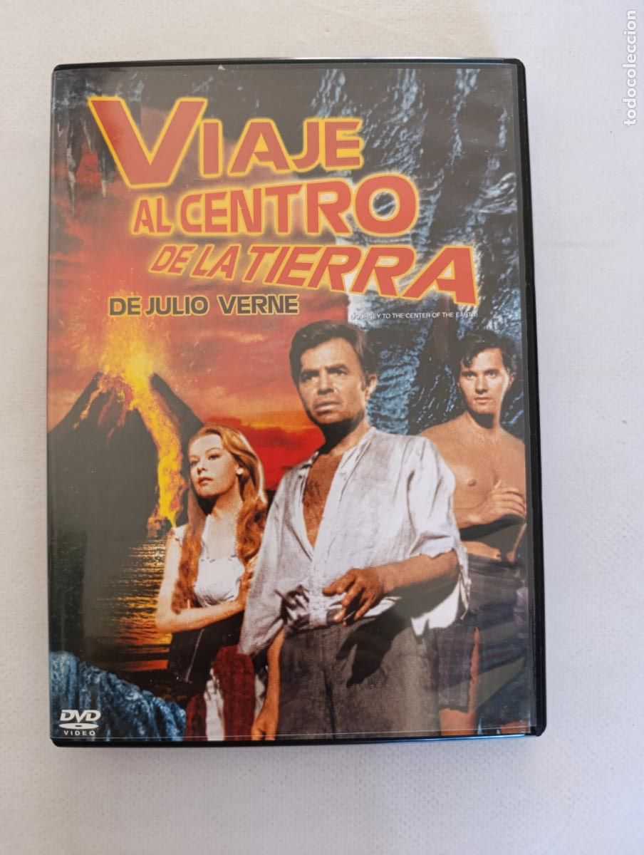 Cine: DVD VIAJE AL CENTRO DE LA TIERRA DE JULIO VERNE (5K)