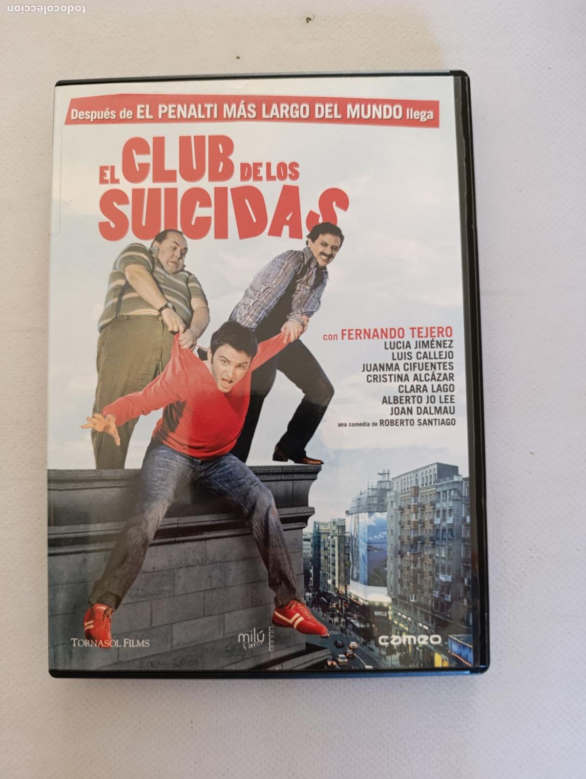 Cine: DVD EL CLUB DE LOS SUICIDAS - FERNANDO TEJERO (5K)
