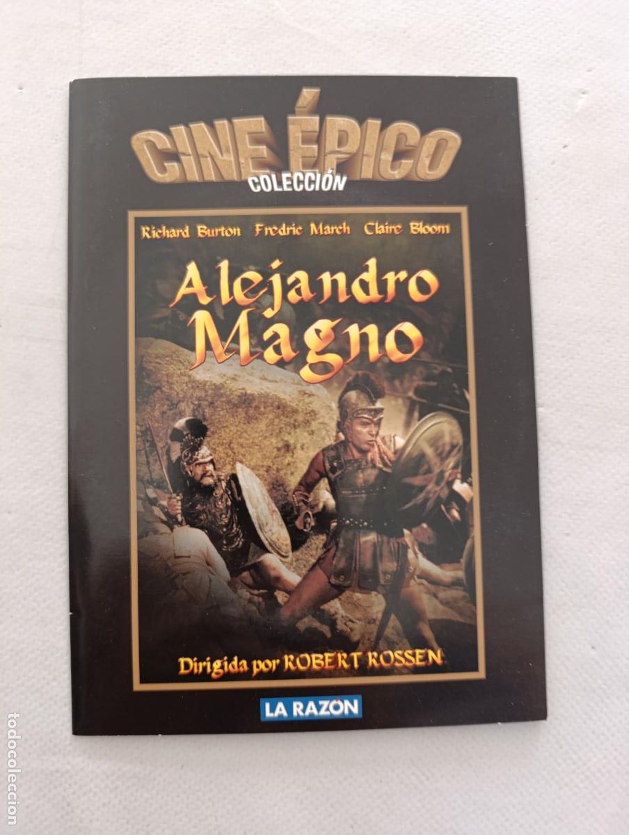 Cine: DVD ALEJANDRO MAGNO - RICHARD BURTON - FUNDA FINA CARTON (5K)