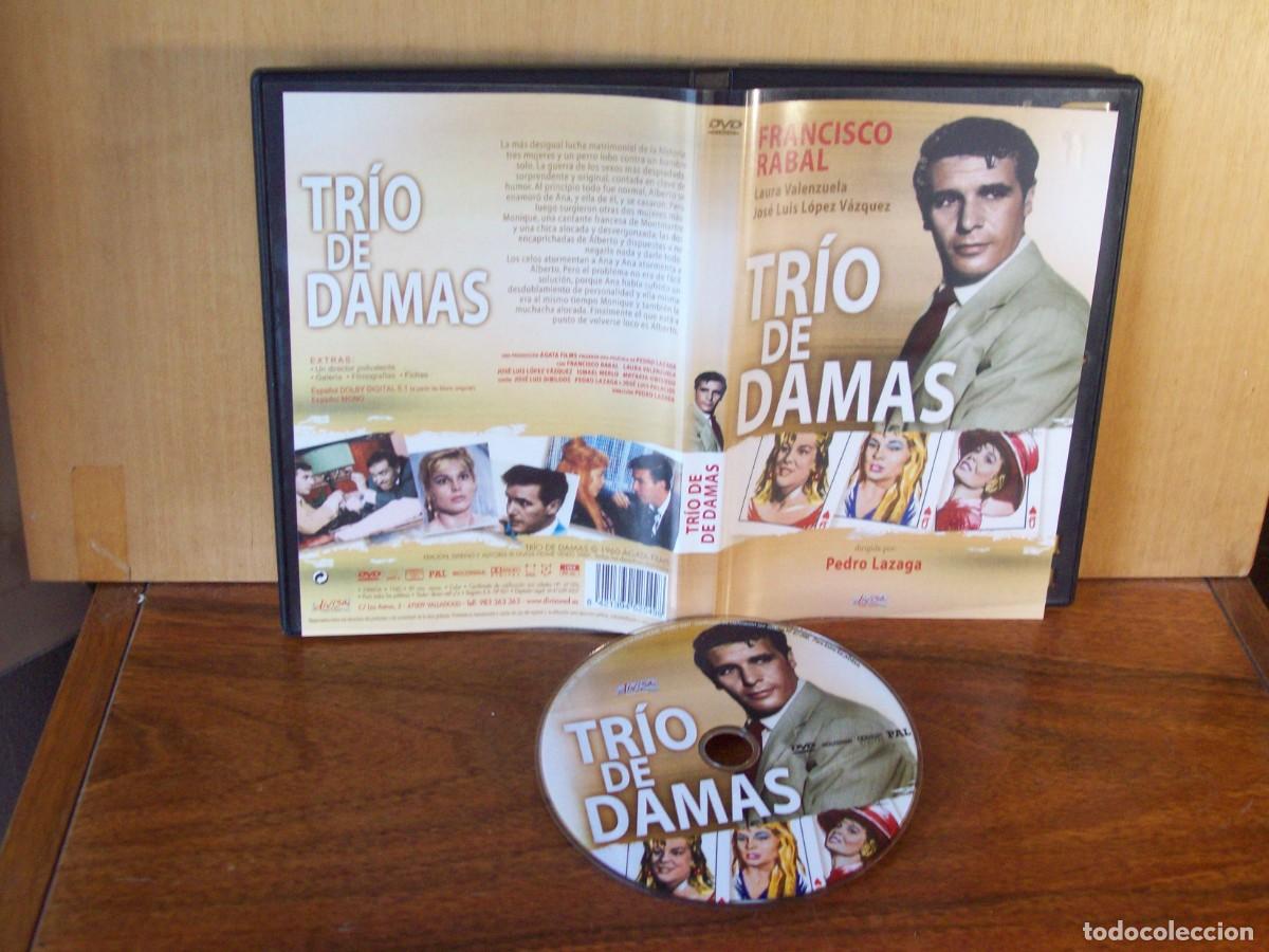 Cine: TRIO DE DAMAS - FRANCISCO RABAL - LAURA VALENZUELA - JOSE LUIS LOPEZ VAZQUEZ - DVD