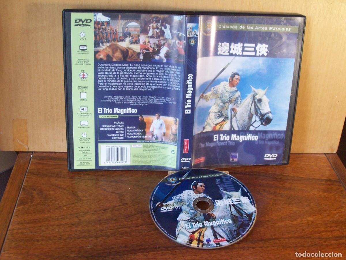 Cinema: EL TRIO MAGNIFICO (CLASICOS DE ARTES MARCIALES) - CHIN PING - MARGARET TU CHUAN - DVD
