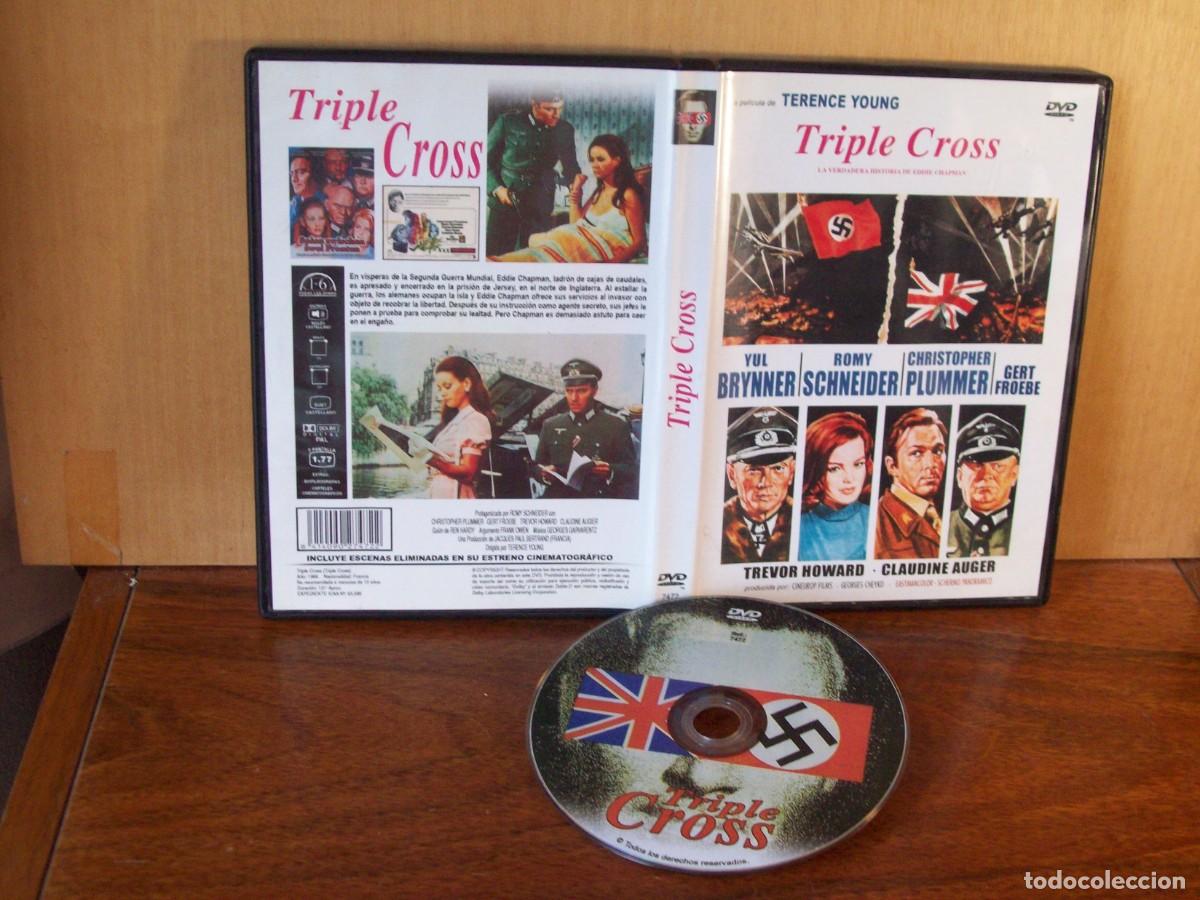 Cinema: TRIPLE CROSS - YUL BRYNNER - ROMY SCHNEIDER - CHRISTOPHER PLUMER - GERT FROEBE - DVD