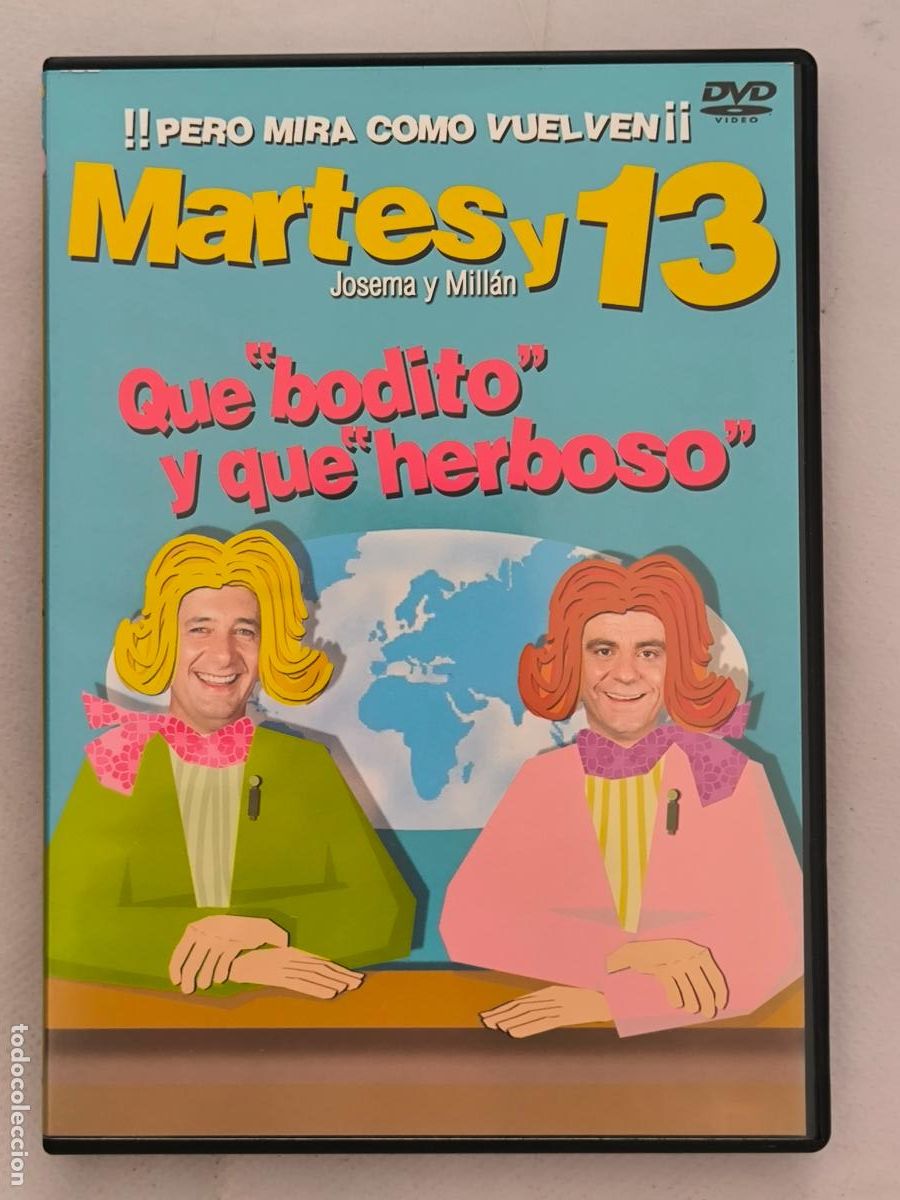 Cinema: DVD QUE BODITO Y QUE HERBOSO - MARTES Y 13 (H3)