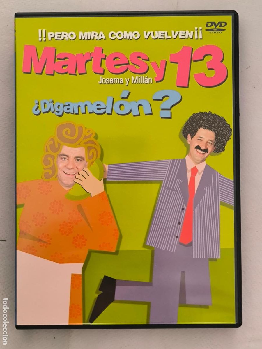 Cinema: DVD &iquest;DIGAMELON? - MARTES Y 13 (H3)