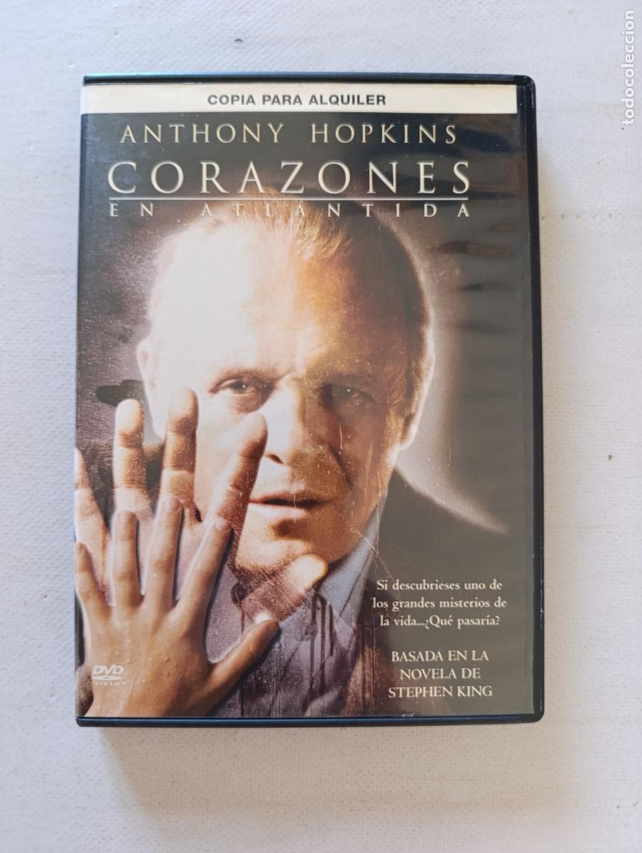 Cinema: DVD CORAZONES EN ATLANTIDA - EDICION DE ALQUILER - ANTHONY HOPKINS - LEER DESCRIPCION (5L)