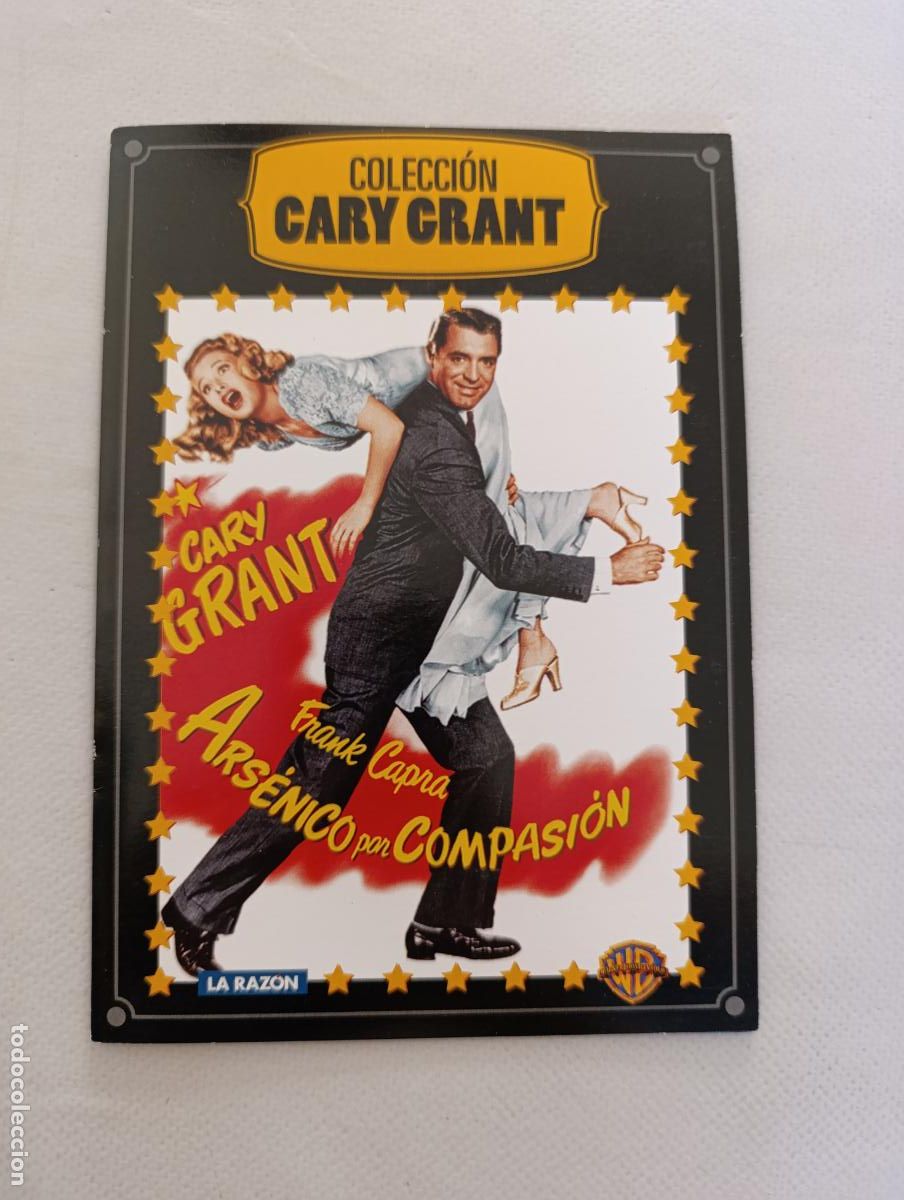 Cine: DVD ARSENICO POR COMPASION - FRANK CAPRA - FUNDA FINA CARTON (5L)