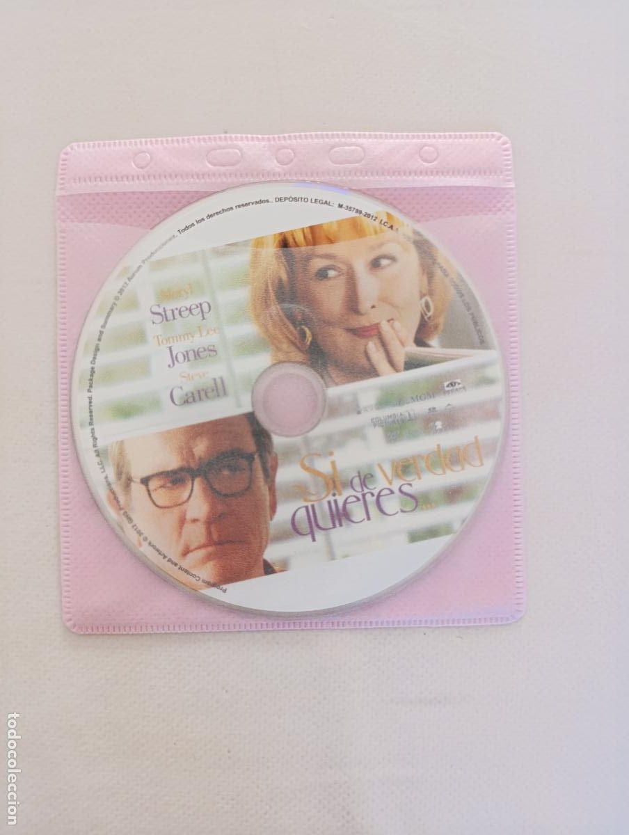 Cine: DVD SI DE VERDAD QUIERES - SOLO DISCO - SIN CAJA NI CARATULA (J3)