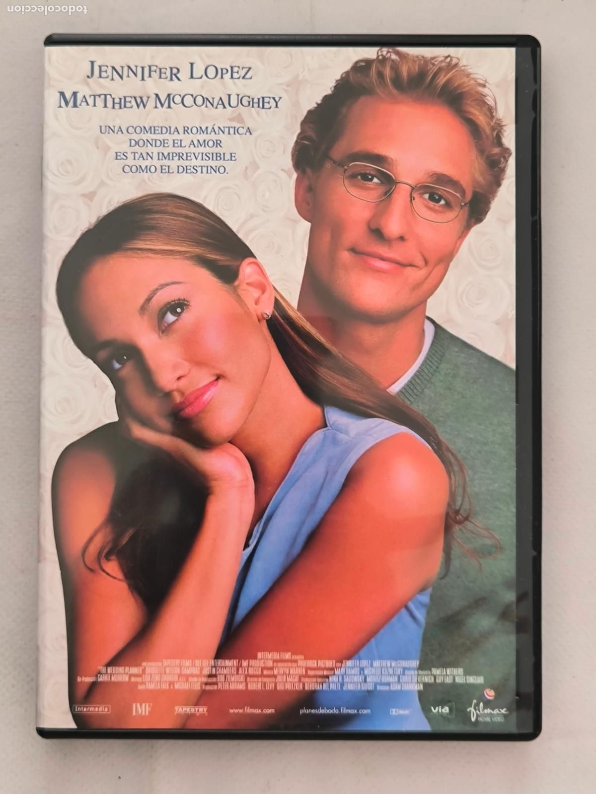 Cine: DVD PLANES DE BODA - JENNIFER LOPEZ (J3)