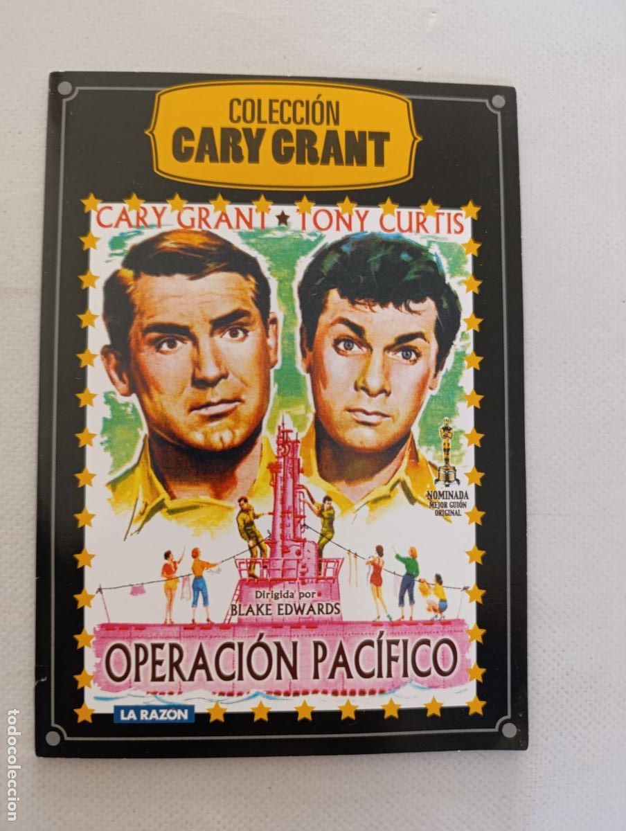 Cine: DVD OPERACION PACIFICO - CARY GRANT, TONY CURTIS - FUNDA FINA CARTON (5N)