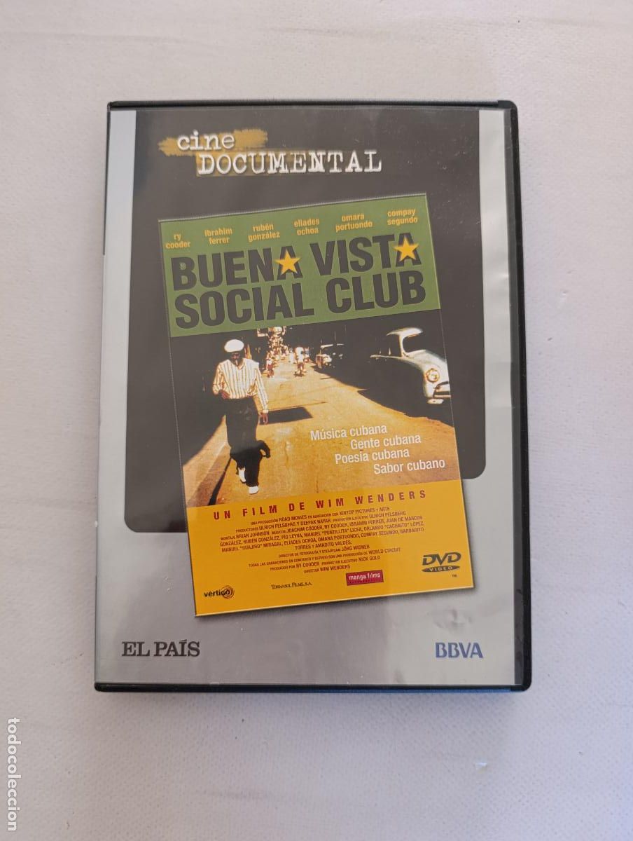 Cine: DVD BUENA VISTA SOCIAL CLUB - WIM WENDERS (5N)
