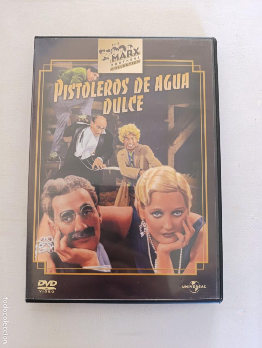 Cin&eacute;ma: DVD PISTOLEROS DE AGUA DULCE - HERMANOS MARX (5N)