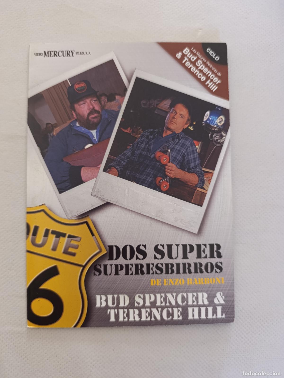 Cin&eacute;ma: DVD DOS SUPER SUPERESBIRROS - BUD SPENCER & TERENCE HILL - FUNDA FINA CARTON (5N)