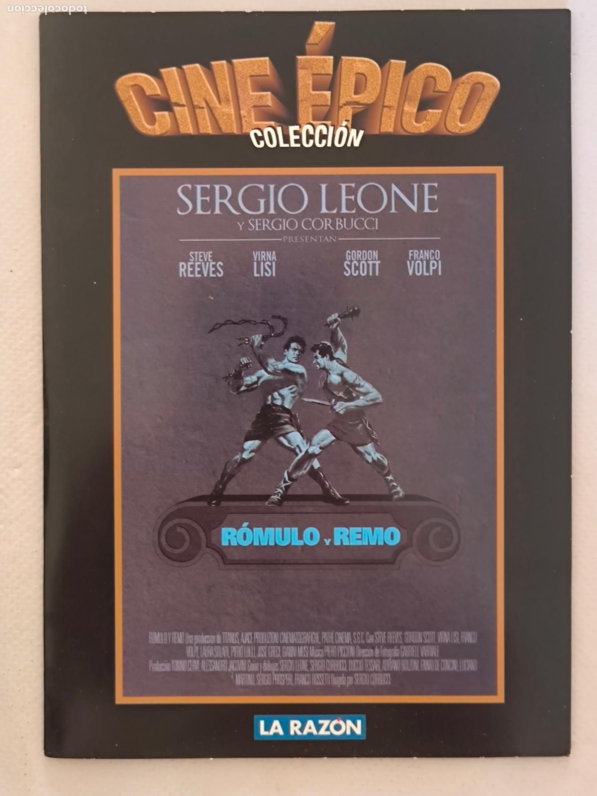 Cine: DVD ROMULO Y REMO - FUNDA FINA CARTON (6E)