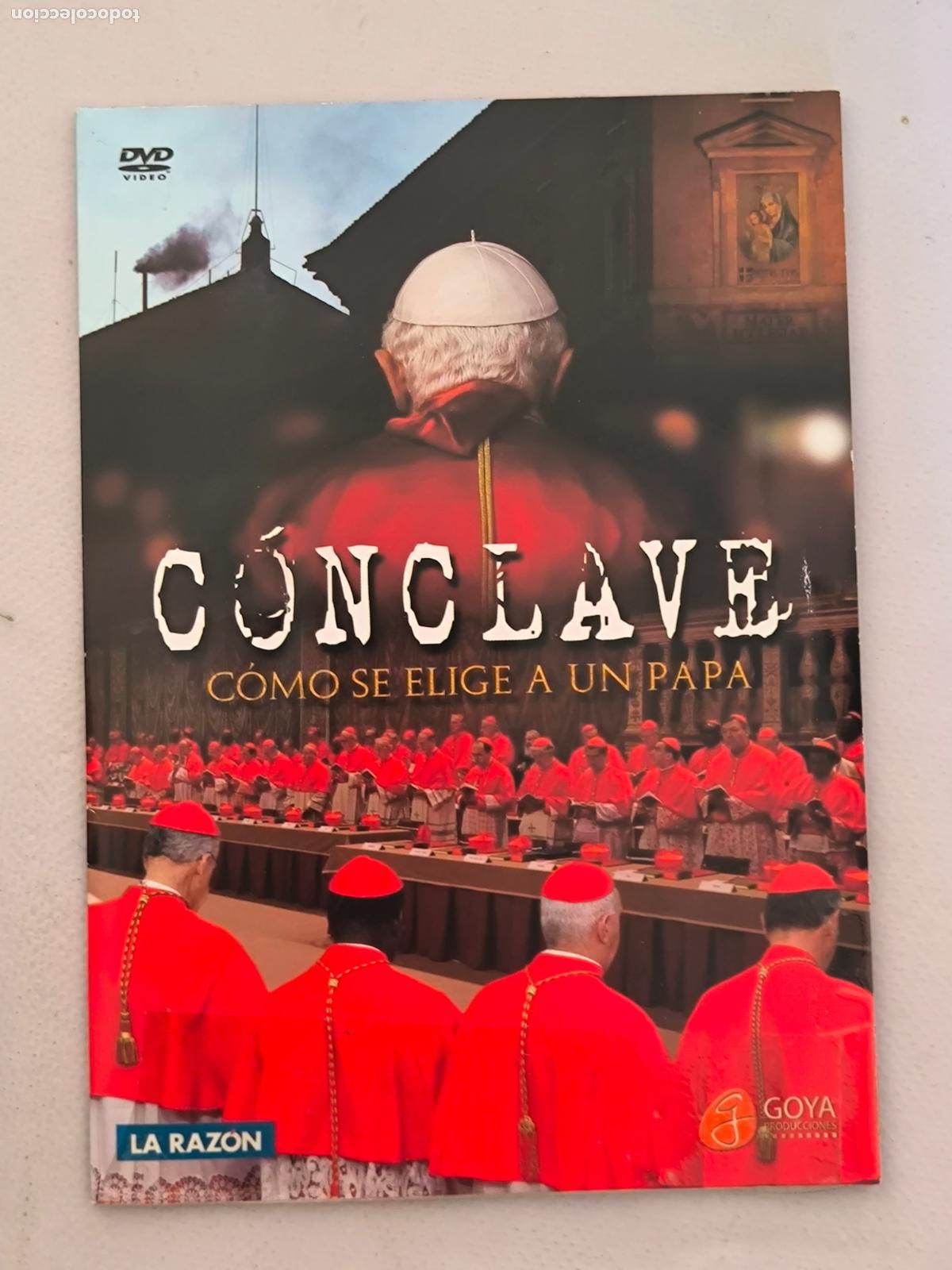 Cine: DVD CONCLAVE - COMO SE ELIGE A UN PAPA - FUNDA FINA CARTON (6E)