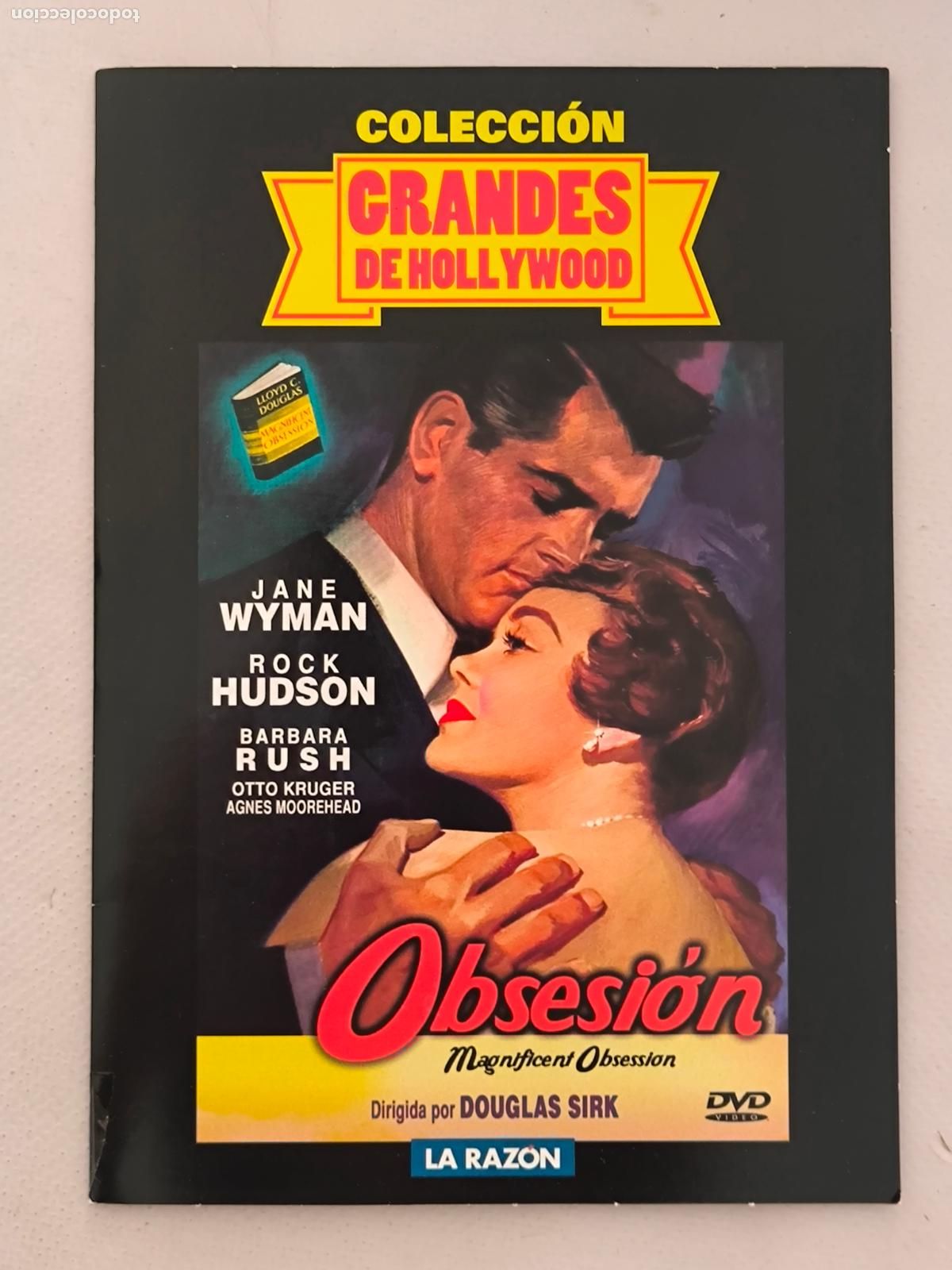 Cine: DVD OBSESION - ROCK HUDSON - FUNDA FINA CARTON (6E)