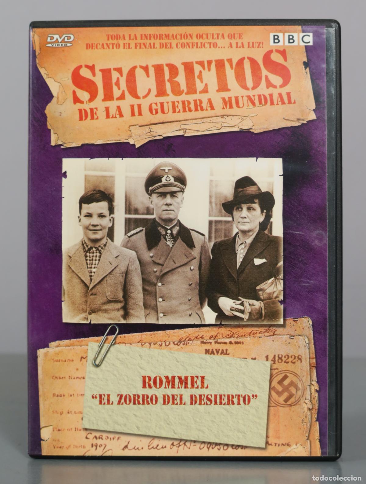 Cine: DVD. Secretos de la II Guerra Mundial - Rommel El zorro del desierto - BBC
