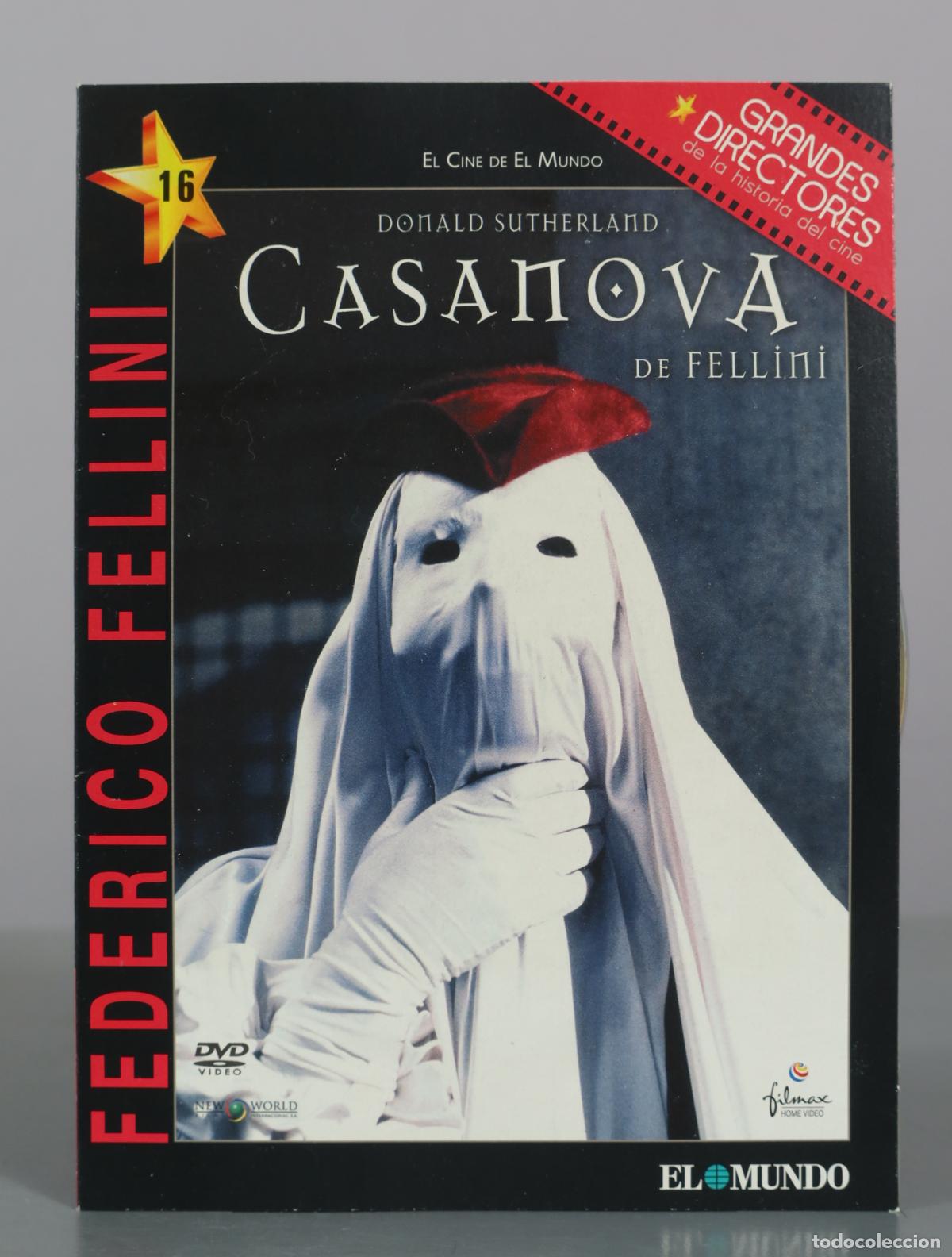 Cine: DVD. Casanova de Fellini - Donald Sutherland, Federico Fellini - Filmax Home Video