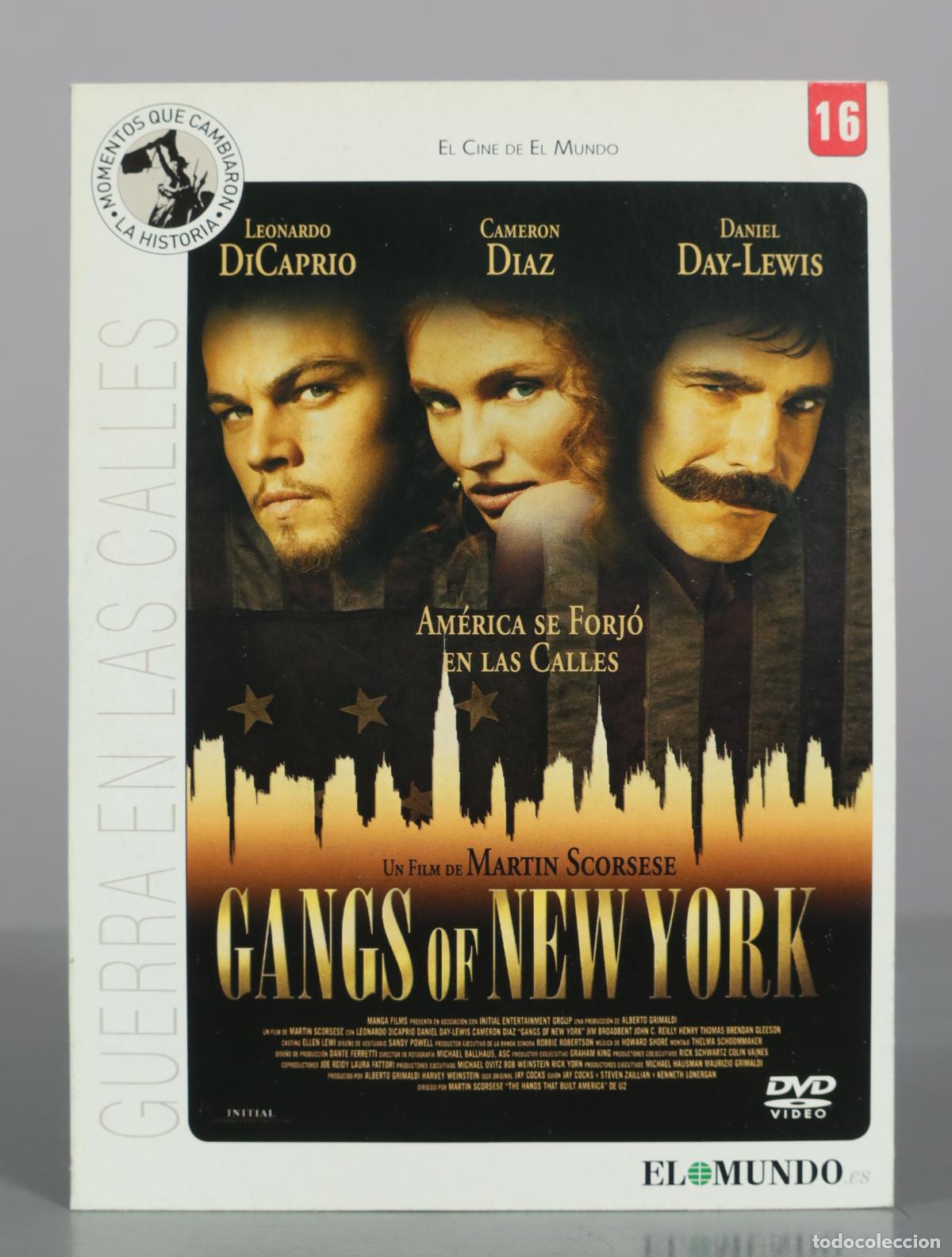Cine: DVD. Gangs of New York - Martin Scorsese - Leonardo DiCaprio, Cameron Diaz, Daniel Day-Lewis