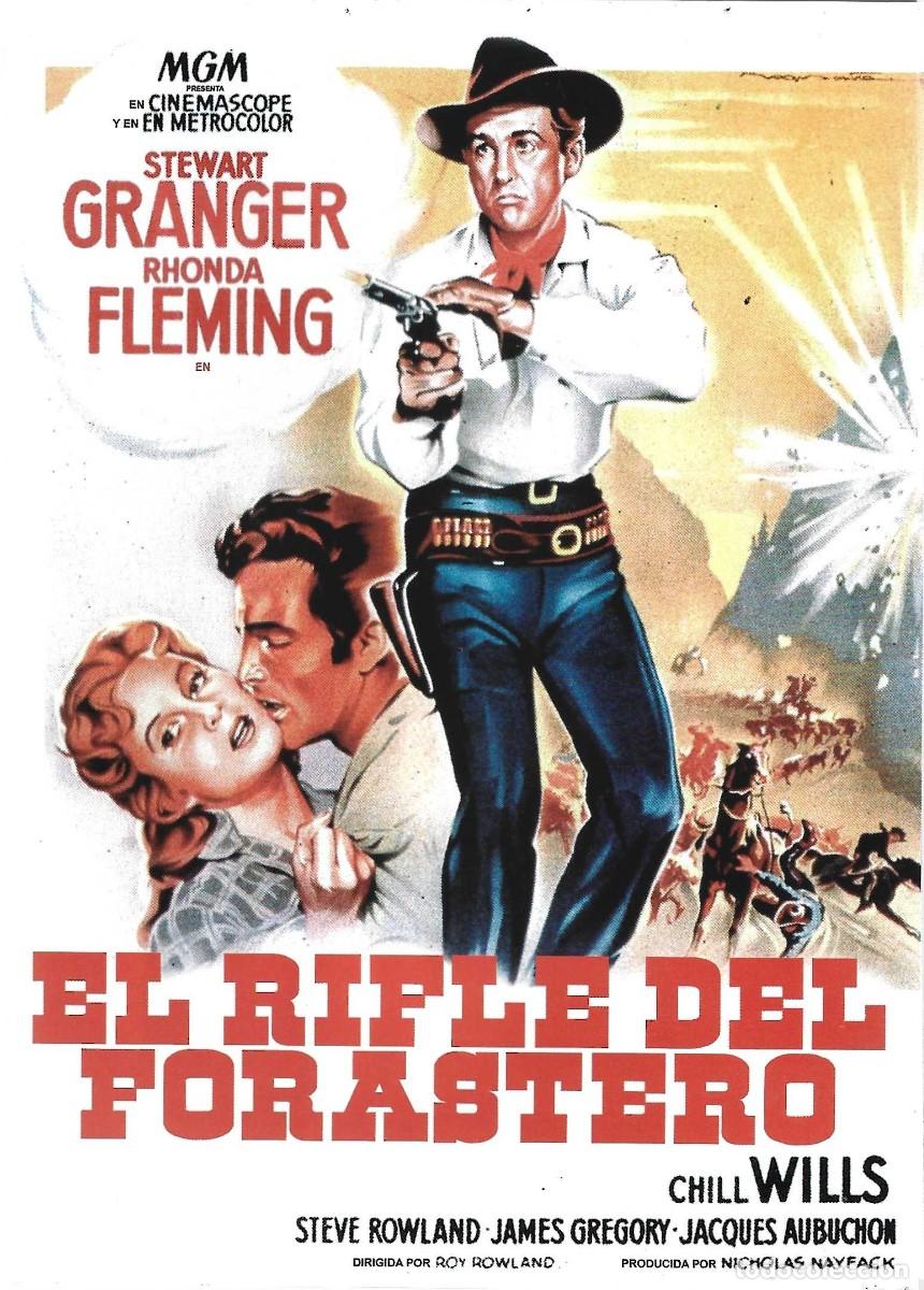 Cine: EL RIFLE DEL FORASTERO STEWART GRANGER