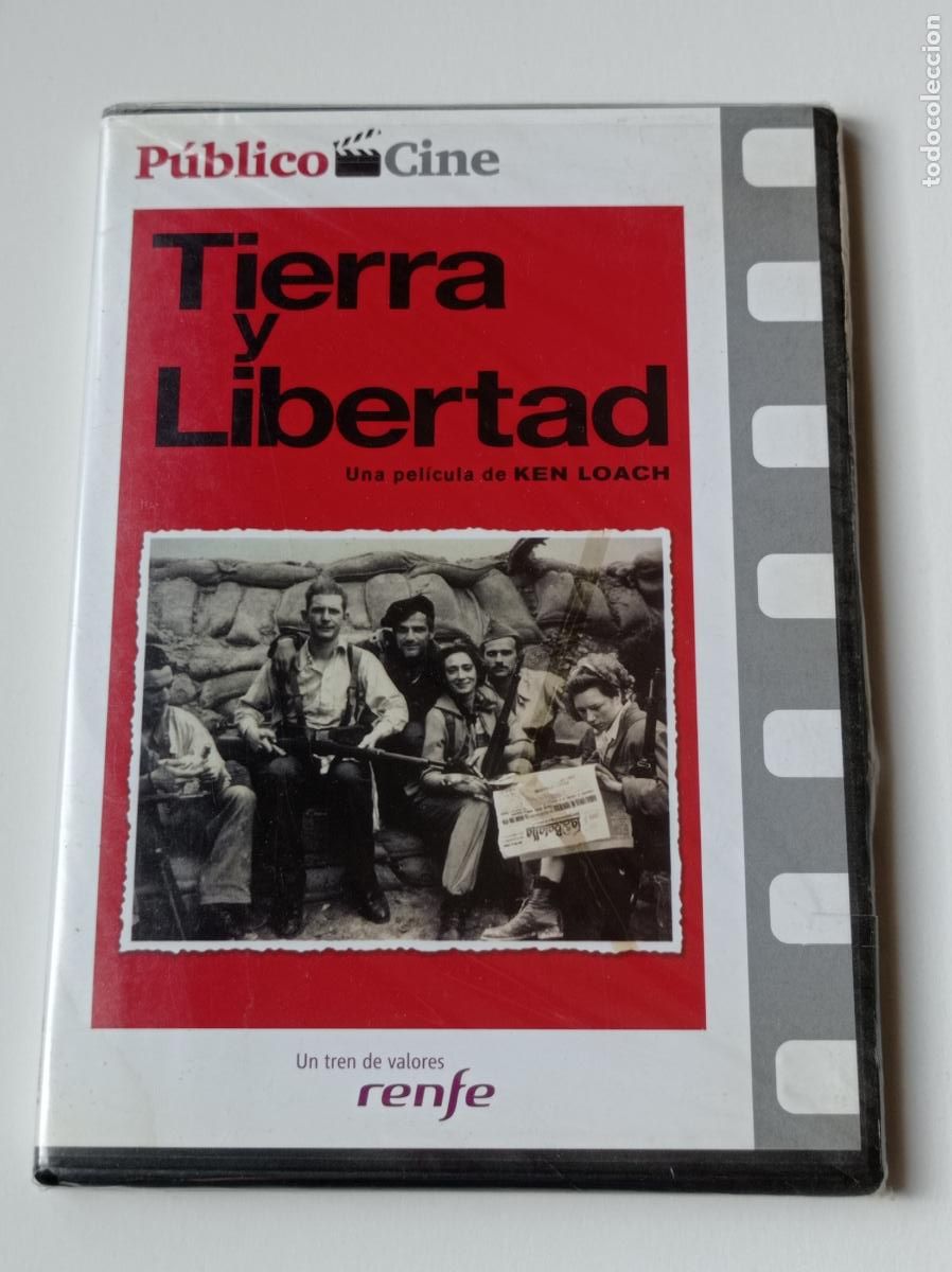 Cine: Tierra y Libertad (Ken Loach, 1995. DVD) Anarquismo, Guerra Civil. NUEVO Y PRECINTADO.
